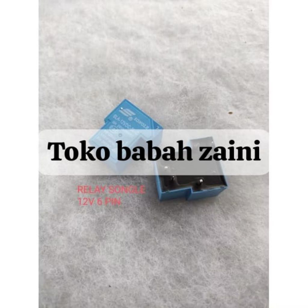 RELAY SONGLE 12V/24V 6P ORIGINAL RELAY kodok songle 12 V | 24 V 6 pin