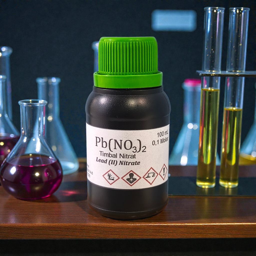 Timbal(II) Nitrat Pb(NO3)2 0,1 molar 100 mL