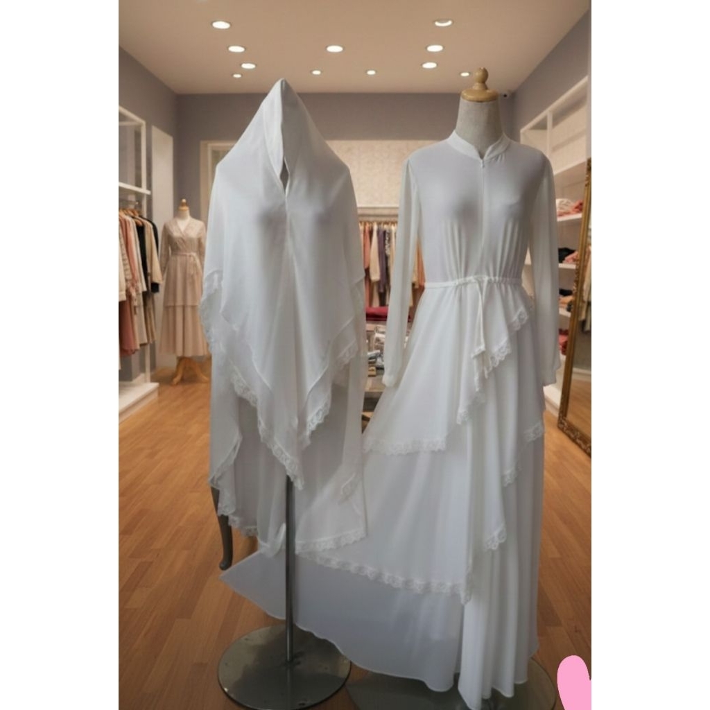 Gamis Set Syari Alya By Ranee Brugman