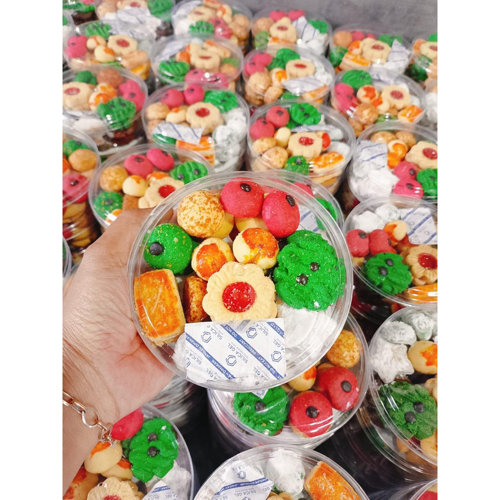 Kue Kering Toples / kuker mix / kuker strawberry / kuker taro