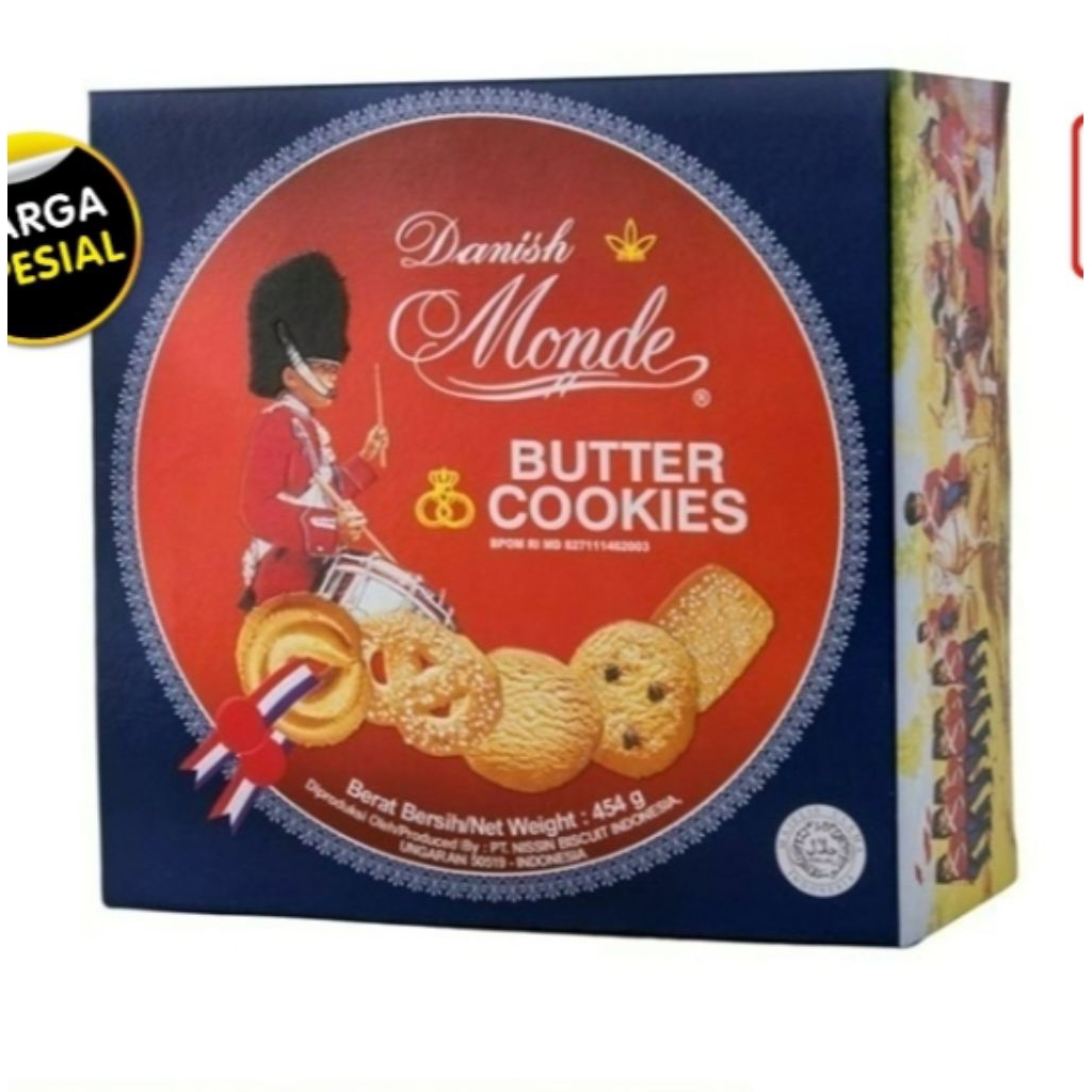 Monde Butter Cookies 454gr