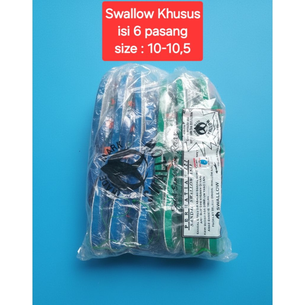 Sandal Swallow Original Lusinan Sandal Jepit Swallow Khusus