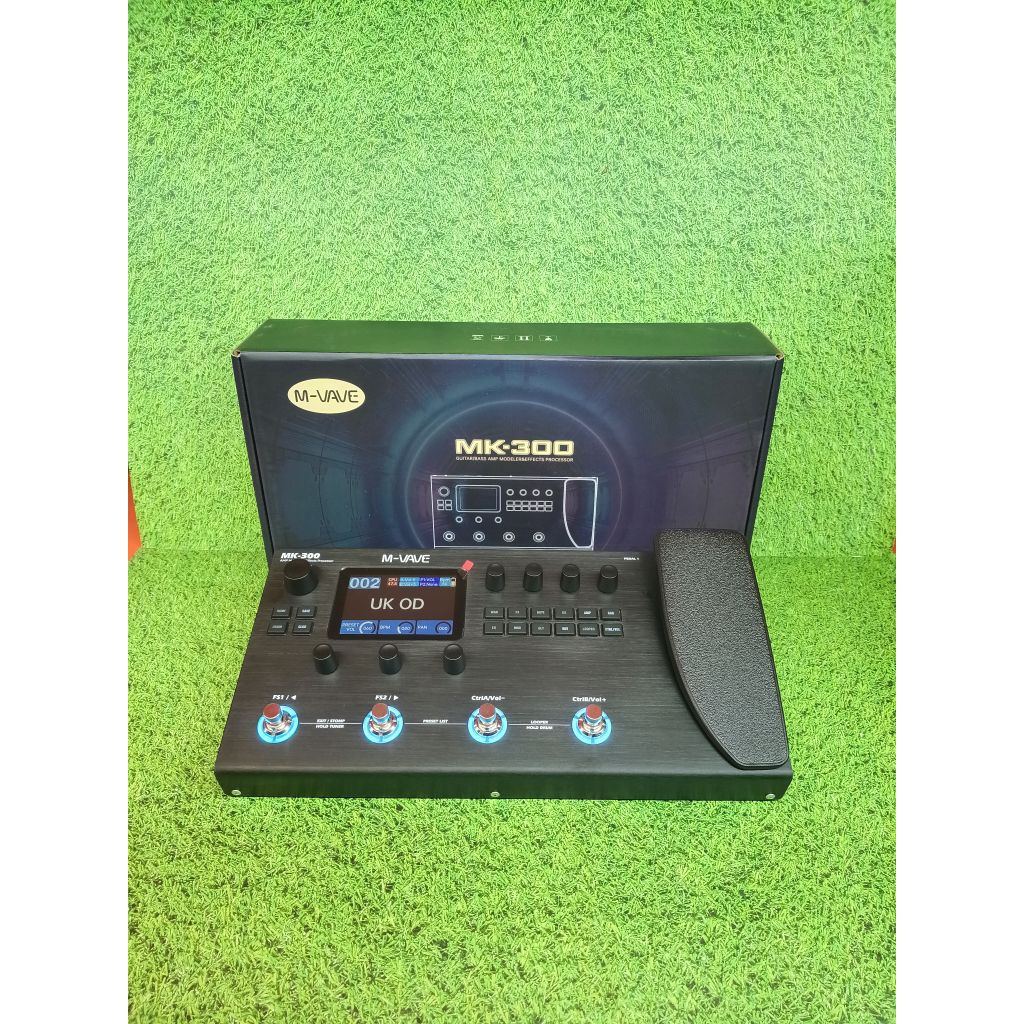 efek gitar efek bass digital processor mvave MK300 black