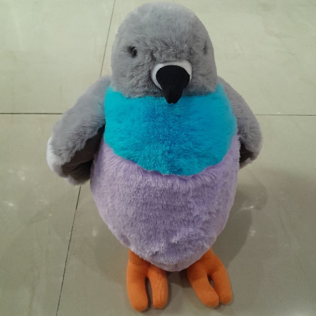Boneka Burung Pigeon Cute Merpati Lucu Boneka Koleksi Mainan Anak Plush Toys