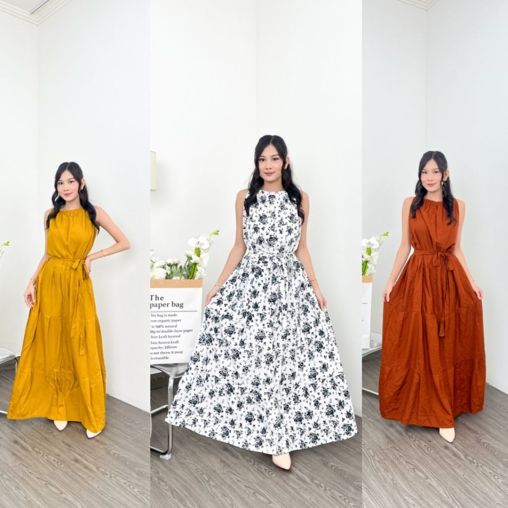 NAKAMA DRESS - Dress panjang - Dress pantai