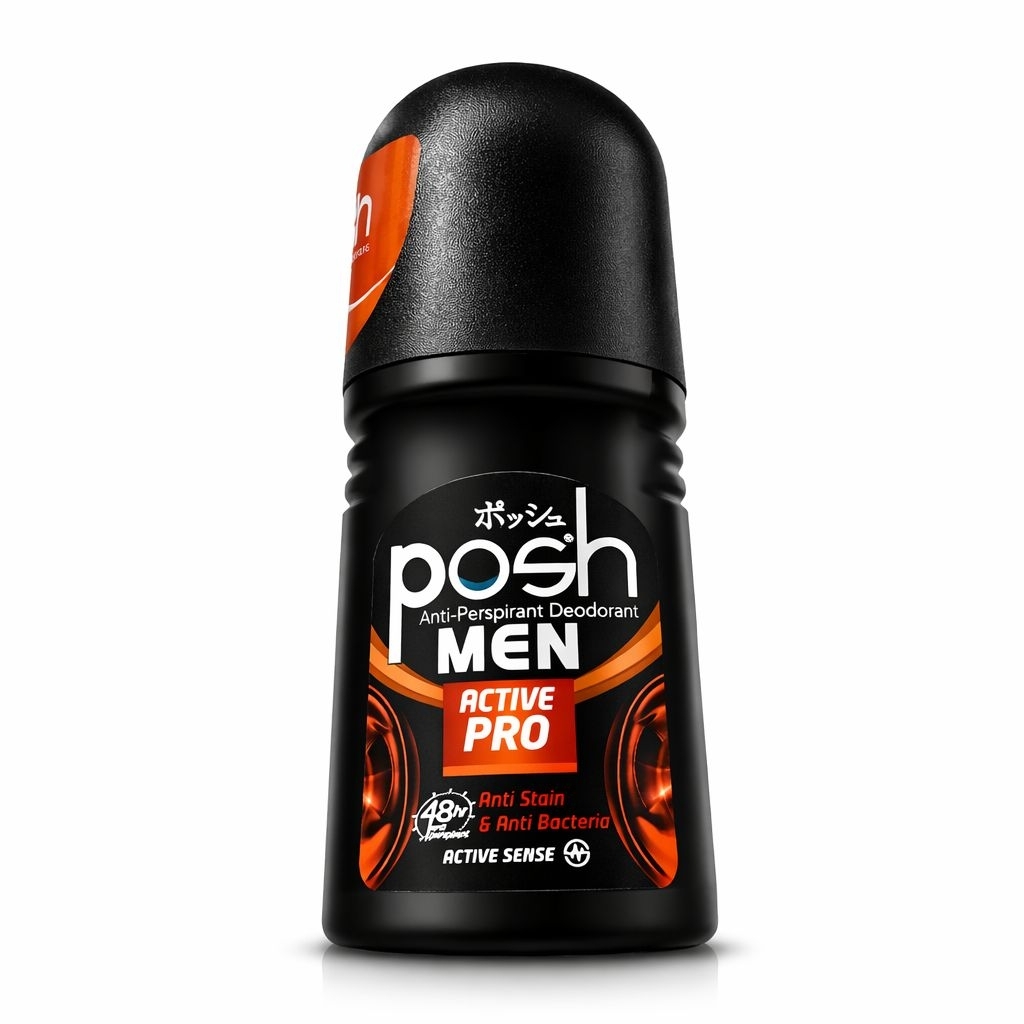Posh Men Roll On Deodorant Active Pro