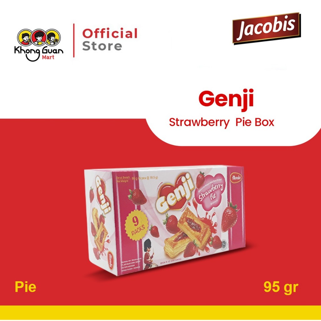 MONDE Genji Strawberry Pie Box 95 Gram