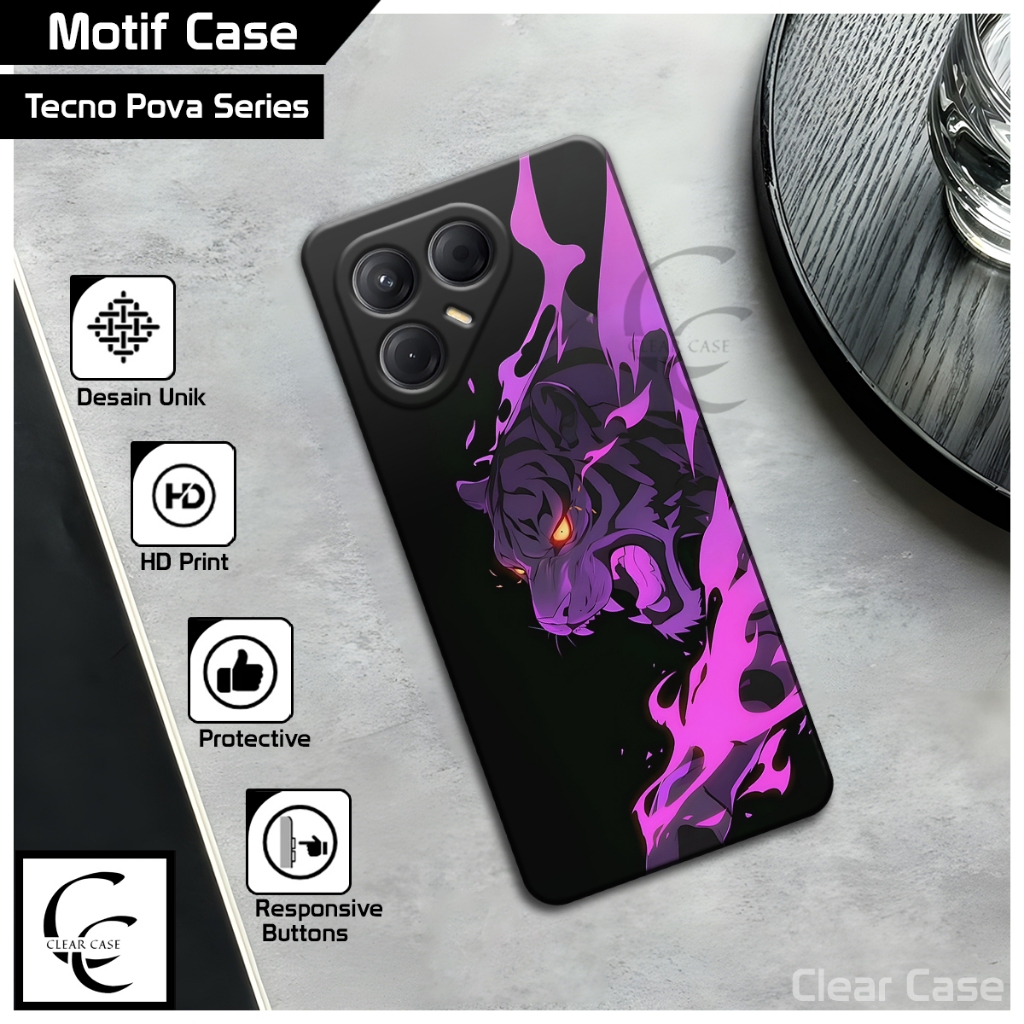 Casing Tecno Pova 7 4G 7 5G  7 Ultra 5G Tecno Pova 6 6 Pro Tecno Pova 5 5 Pro Tecno Pova 4 & 4 Pro T