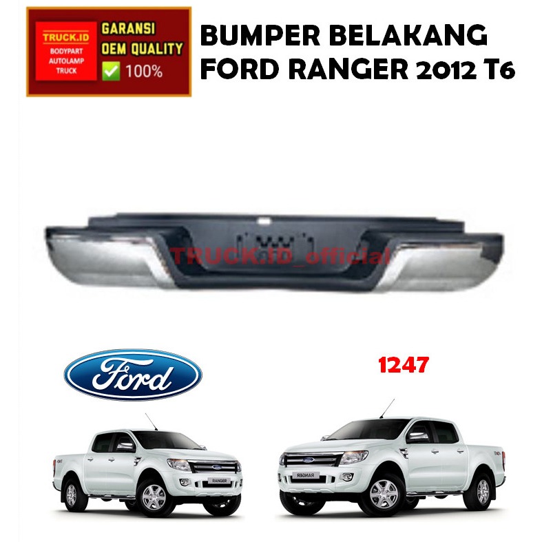 BUMPER BEMPER BELAKANG FORD RANGER 2012 T6 *1247