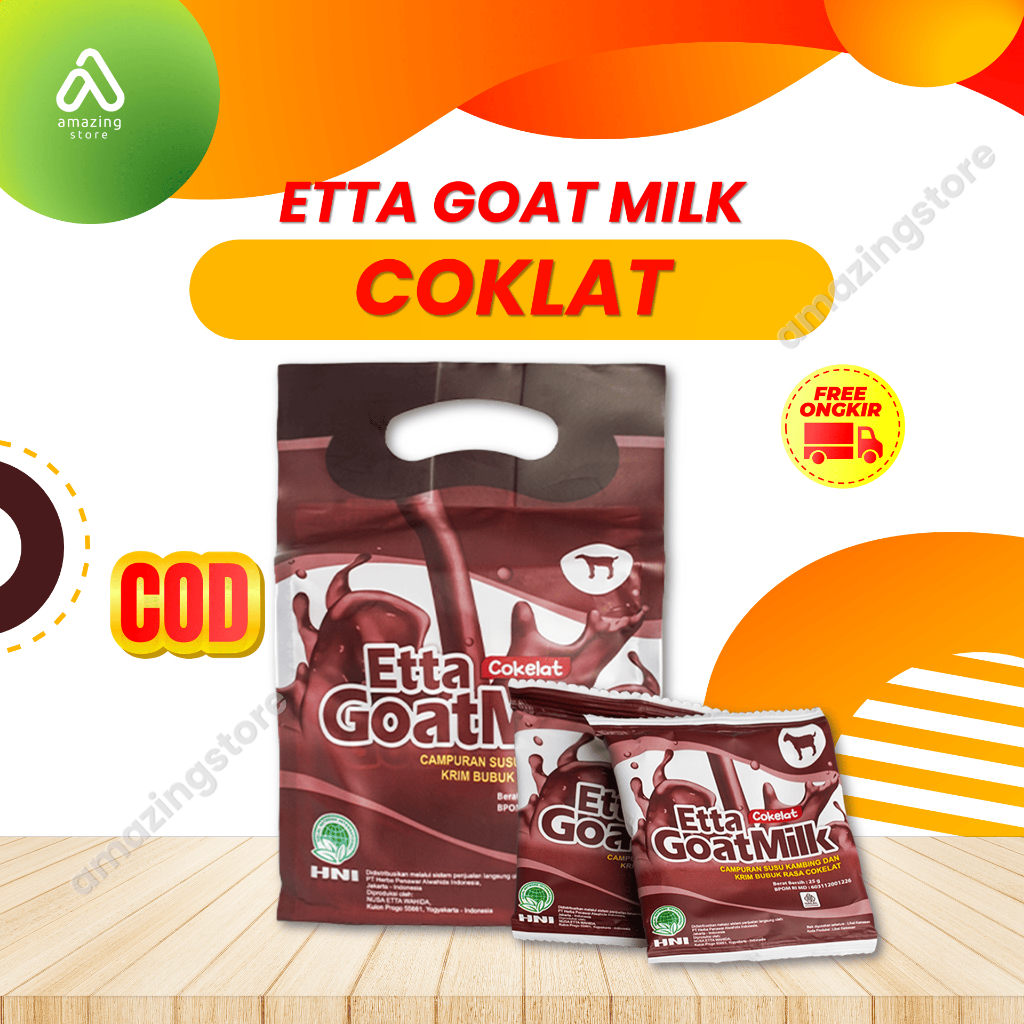 Etta Goat Milk HNI Rasa Coklat || EGM Coklat HNI HPAI #AMS