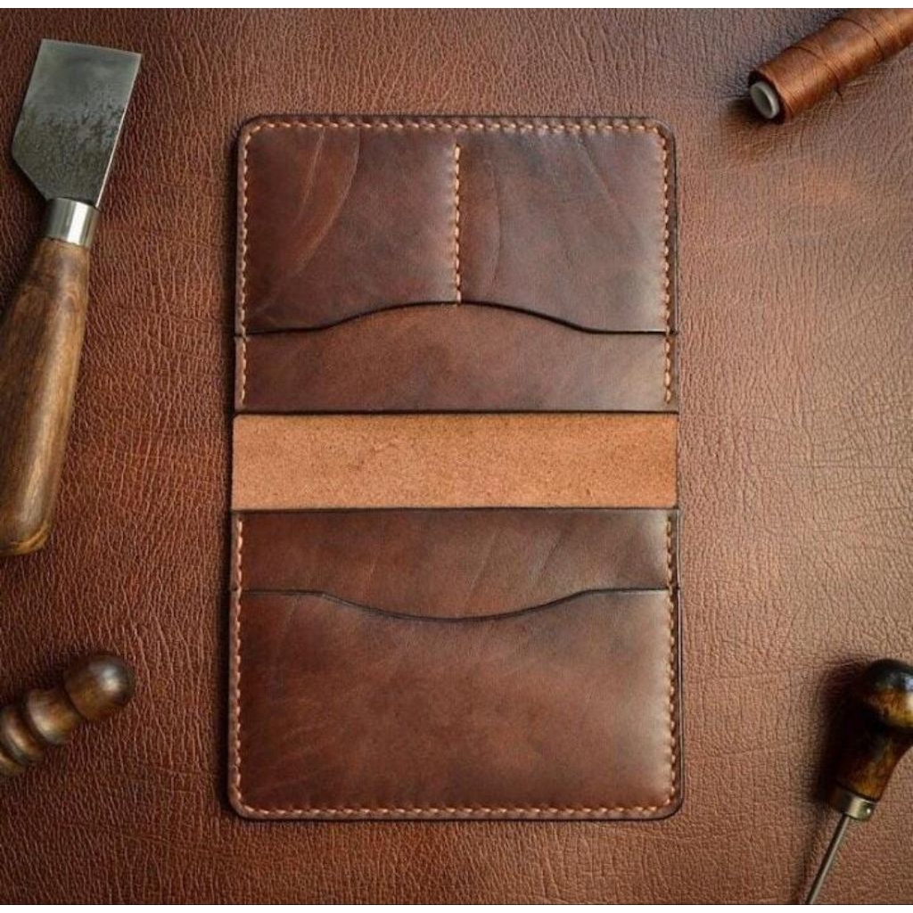 Dompet Kartu Kulit Asli Premium 100% | Dompet Kulit Asli | Dompet Kartu | Dompet Pria |