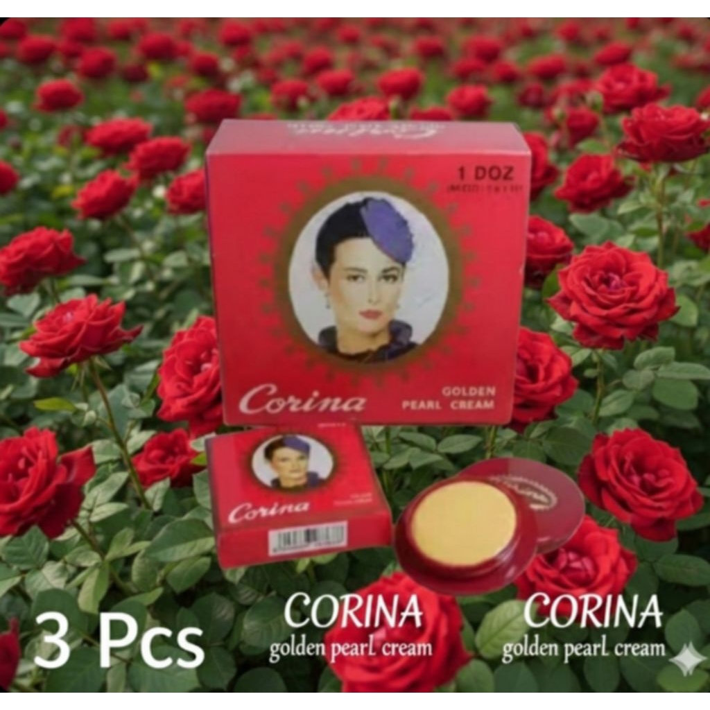 CORINA golden pearL cream husus 3 PCS cream jaduL kualitas ORI