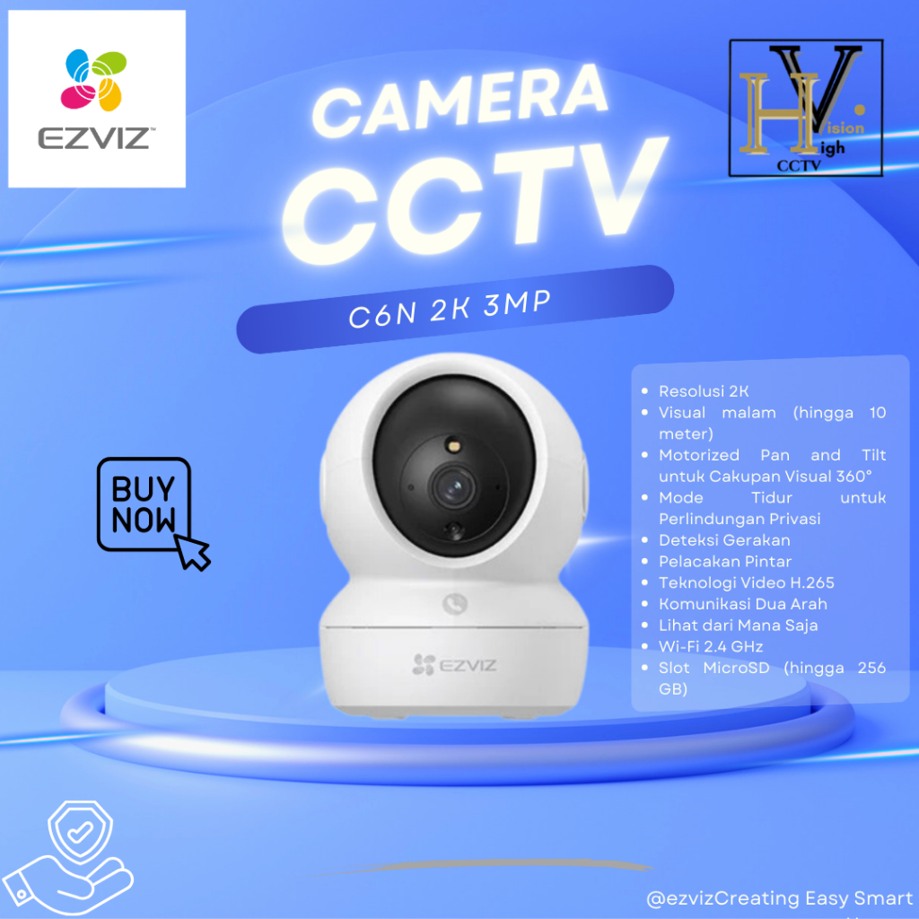 CAMERA CCTV  EZVIZ C6N 2K 3MP