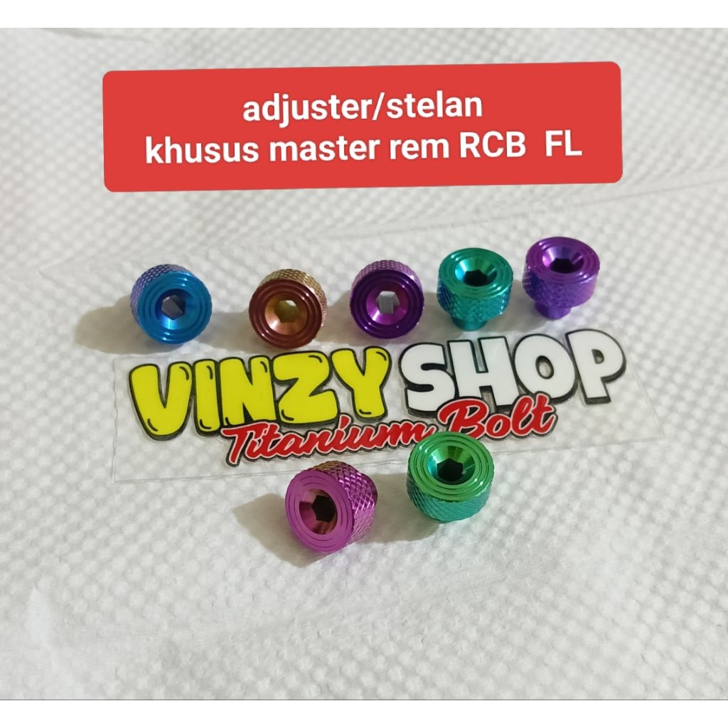 adjuster/ stelan master rem RCB FL titanium gr5