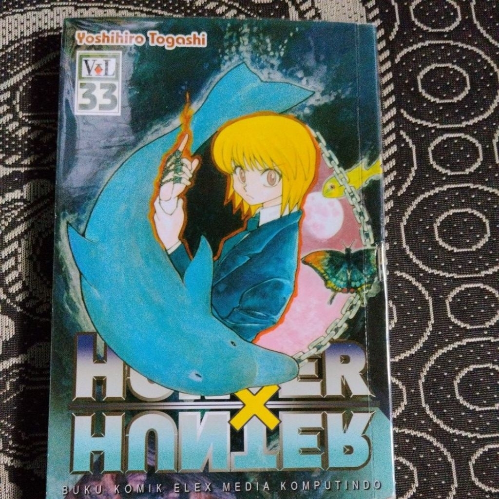 buku komik hunter x hunter vol 33 cek deskripsi