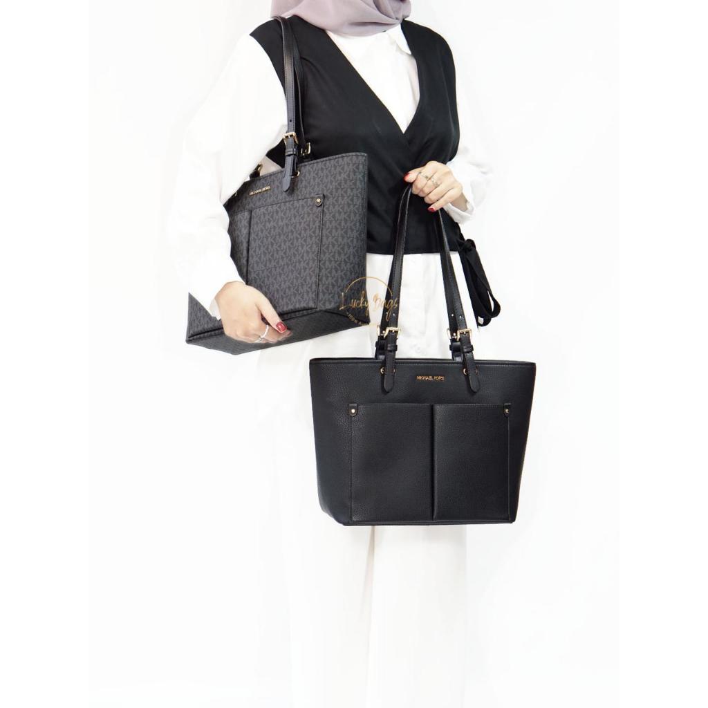 MK jet set travel medium double pocket tote (authentic/original)