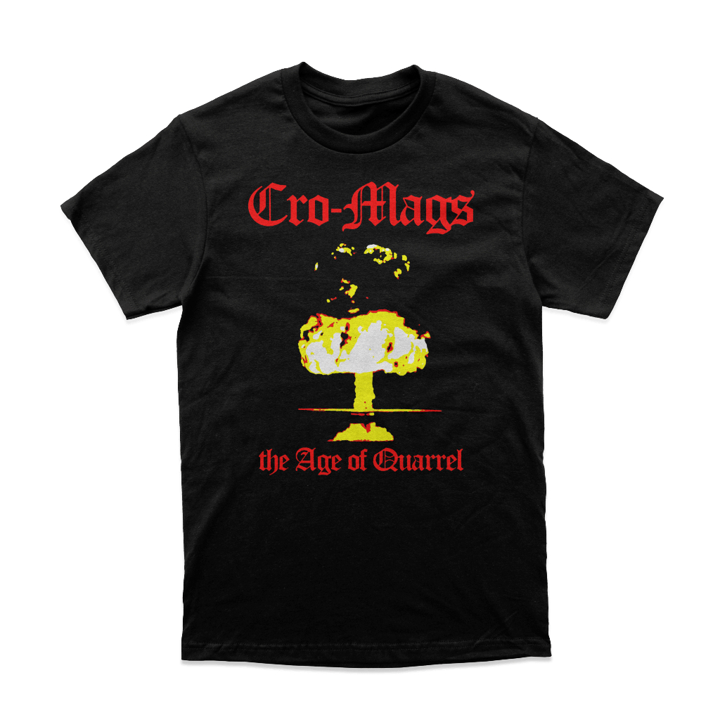 Kaos Tshirt Baju Band Cro-Mags "The Age Of Quarrel" Merchandise