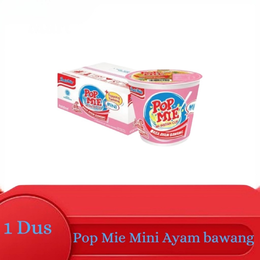 Pop Mie Rasa Ayam Bawang 1 Dus isi 24