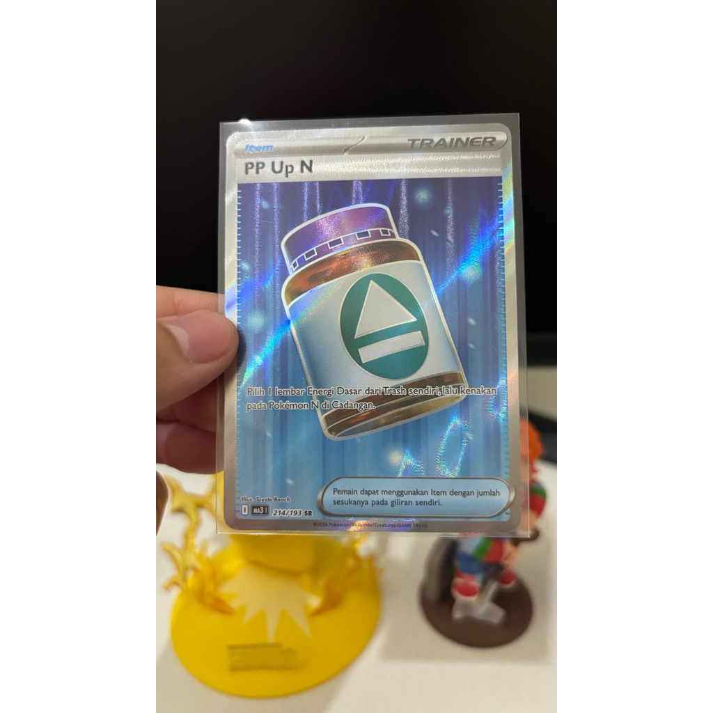 Pp Up N SR Pokemon Card 214/193