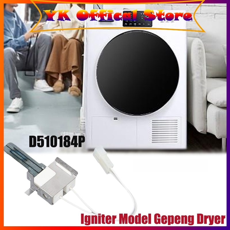 Igniter Model Gepeng Dryer Kompatibel Dengan Speed Queen Unimac Ipso Huebsch Igniter Dryer