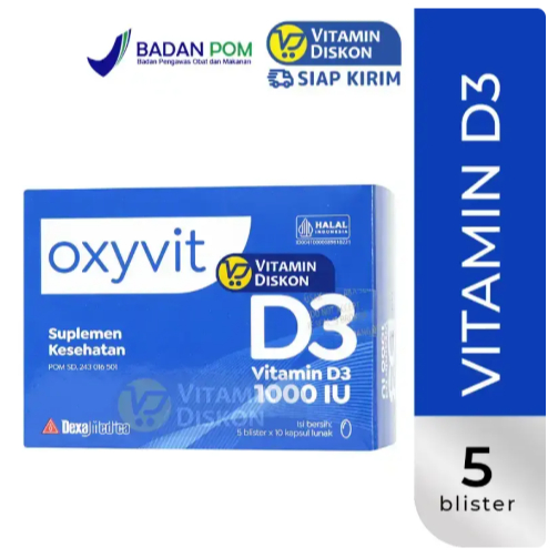 Oxyvit Multivitamin D3 1000 IU Softgel