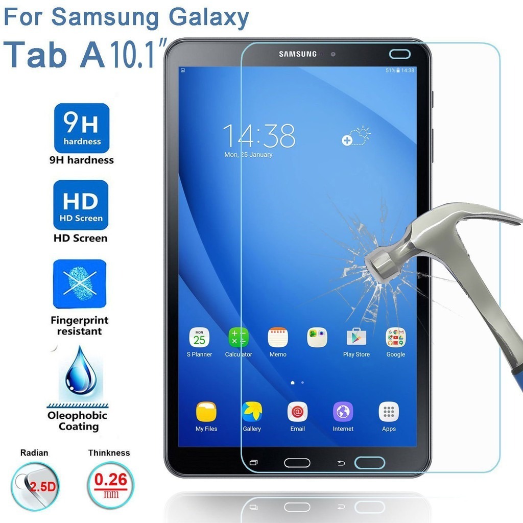 Tempered Glass SAMSUNG TAB A6 10.1 / SAMSUNG TAB A6 2016 10.1 with S Pen P585 P580 Anti Gores Screen