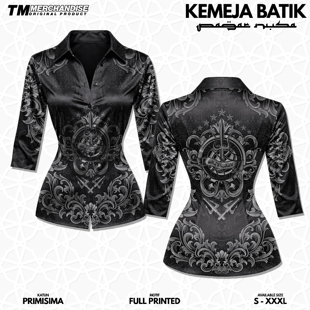 Kemeja batik Pagar Nusa kemeja batik srikandi pagar nusa