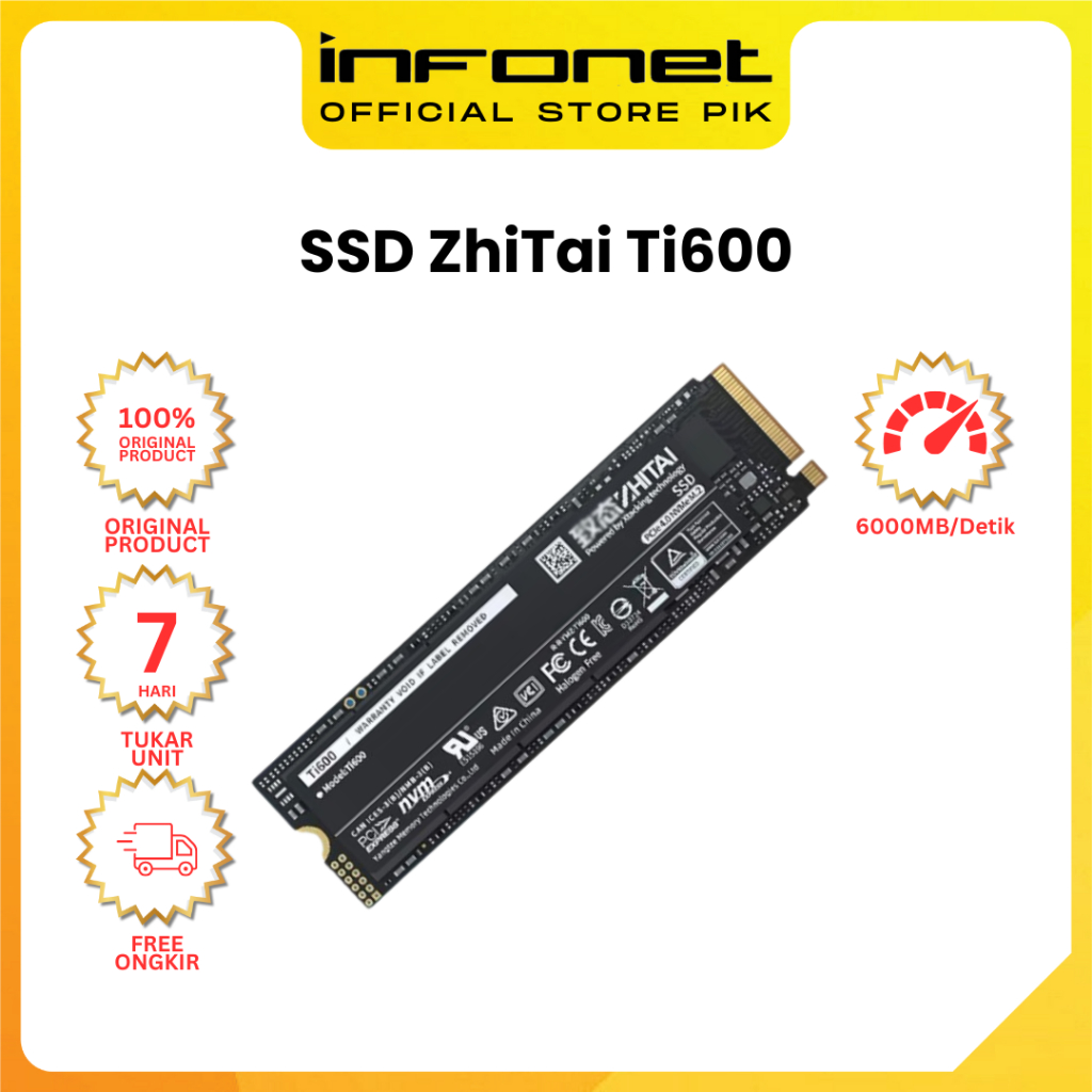 SSD ZHITAI TI600 PCIE 4.0 NVMe M.2