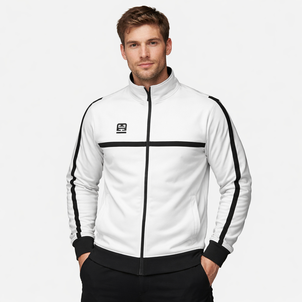 Jaket Tracktop Heroicasual Bahan Halus Lembut Tebal Desain Elegan Sport Casual Size S Sampai 5XL Leb