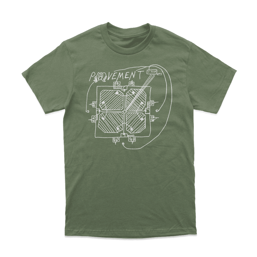Kaos Tshirt Baju Band Pavement "Type 1" Merchandise
