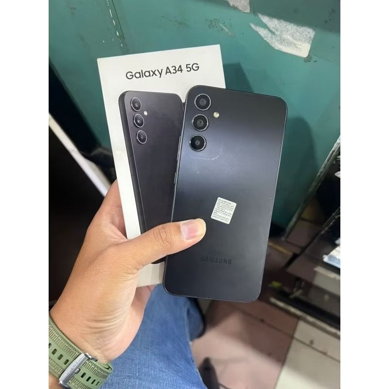 Samsung A34 5G 8/128 & 8/256 GB Second Fullset Original