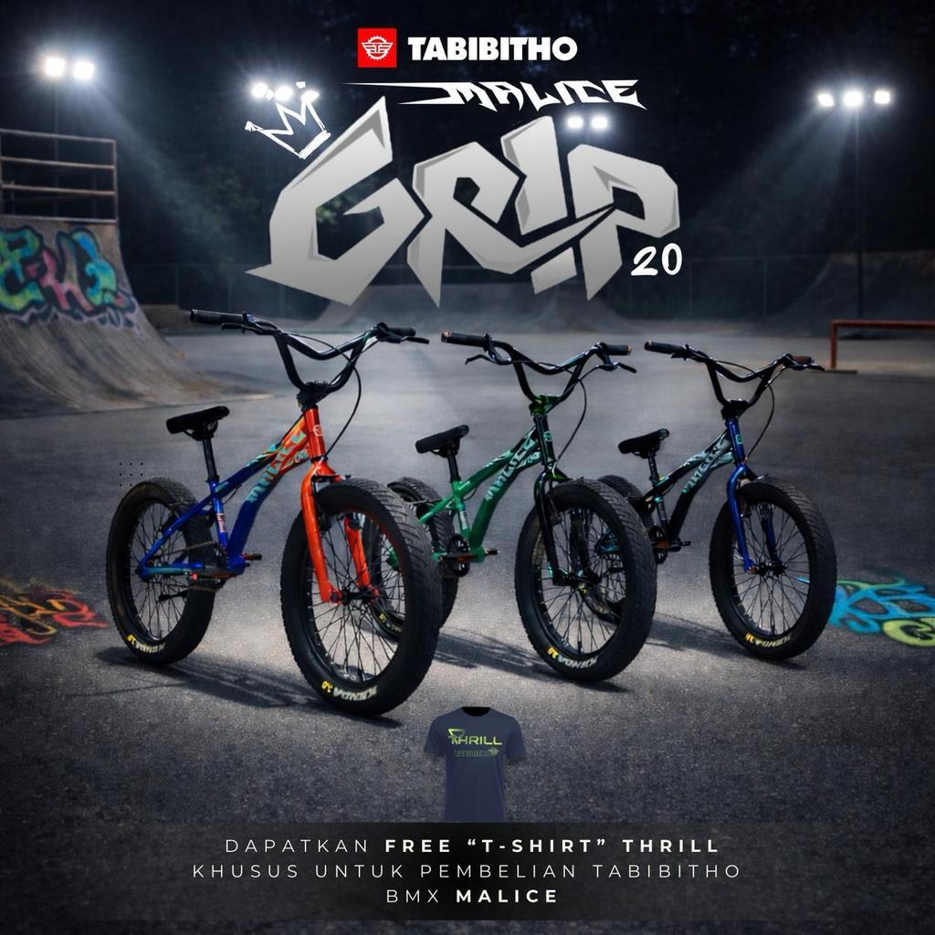 SEPEDA BMX 20 TABIBITHO MALICE GRIP SEPEDA ANAK