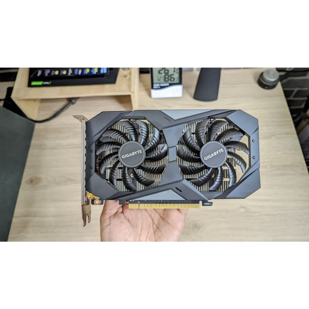 GIGABYTE GTX 1650 OC 4GD5 Non Pin Power LikeNew Terawat Joss