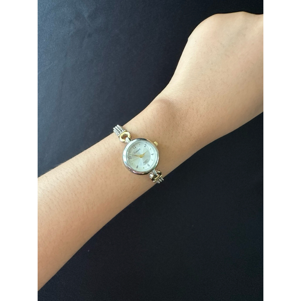 Timex Carriage Silvertone Watch