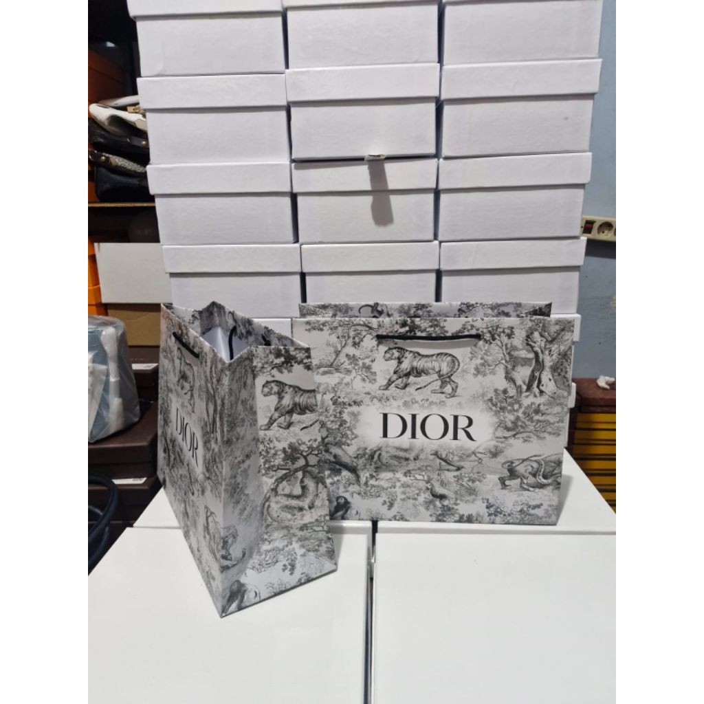 Paperbag Tas dor uk 30 x 24 x 12