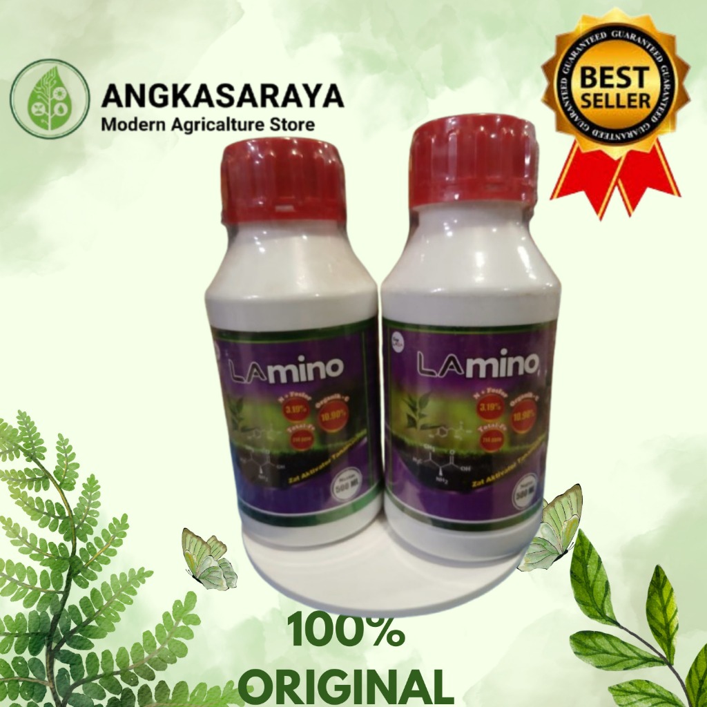 LAmino 500 ml Zat Aktivator Tanaman Asam Amino Asam Fulvat Nutrisi Mikro Padi Buah Sayur