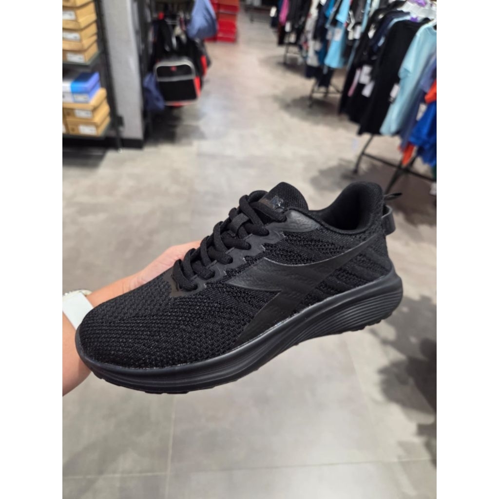 sepatu diadora original kids Jr sepatu anak diadora elettra Black