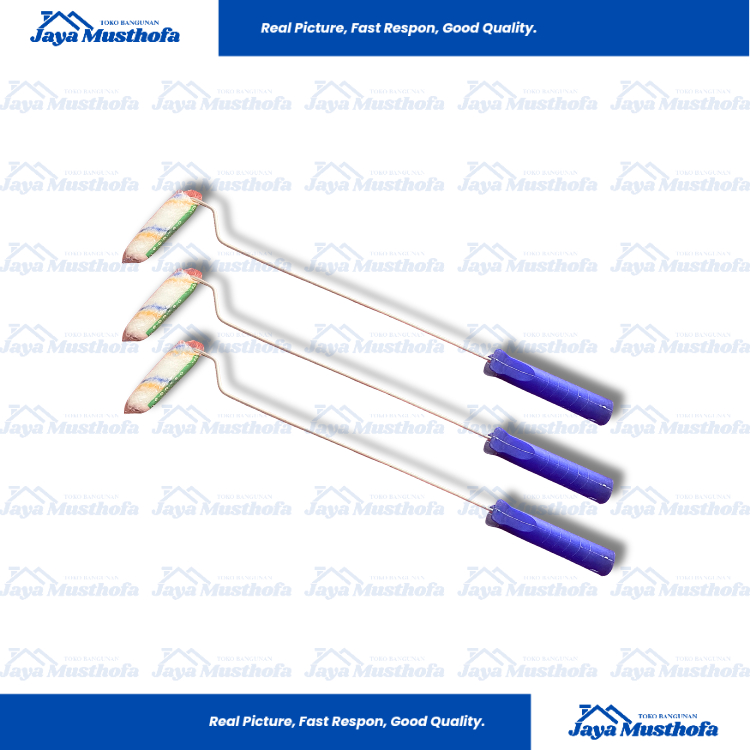 KUAS ROLL ROL DINDING MINI KECIL CAT GAGANG PLASTIK / KUAS ROLL KAPAL 4 INCH/KUAS ROLL PANJANG 60CM