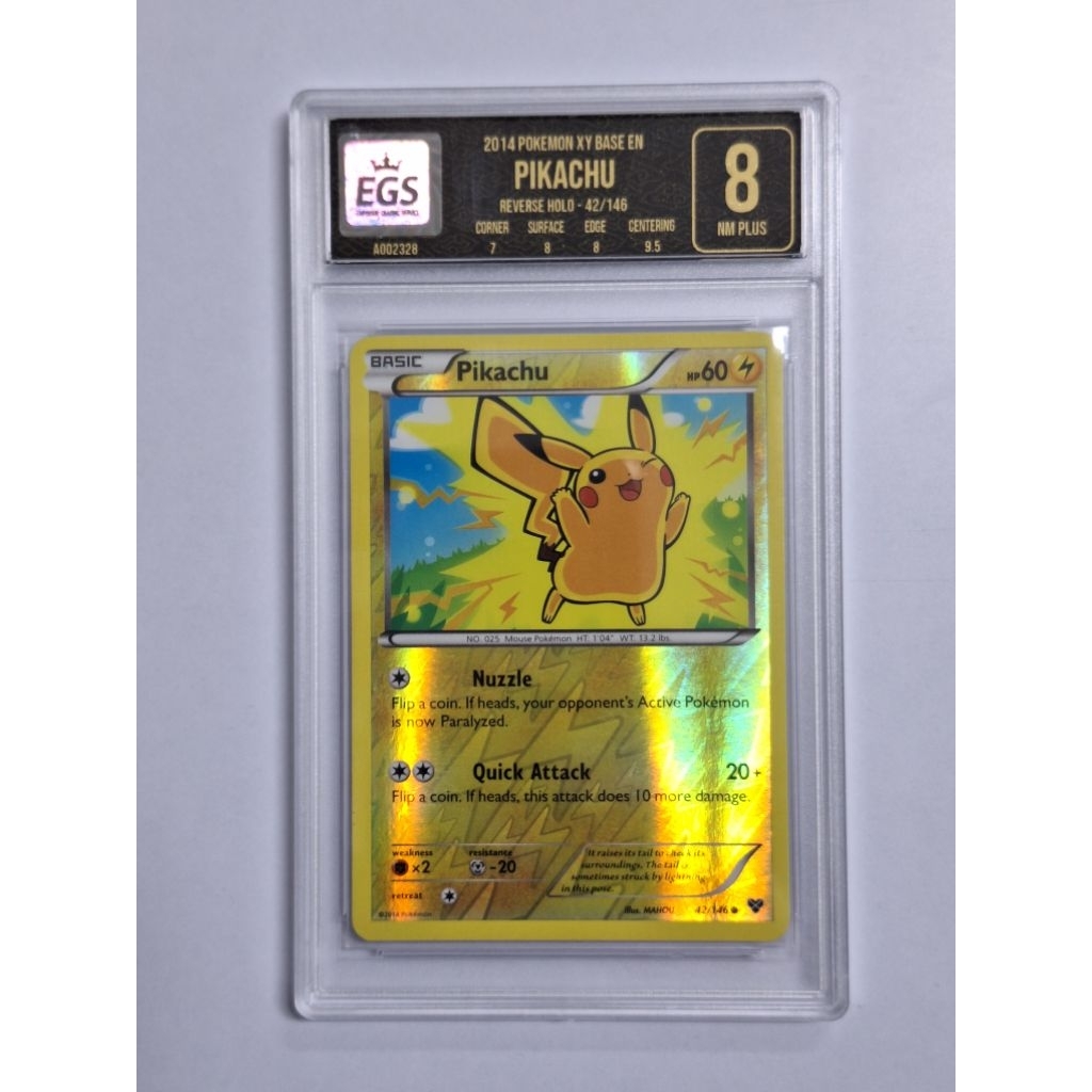 Pikachu XY Base Reverse Holo