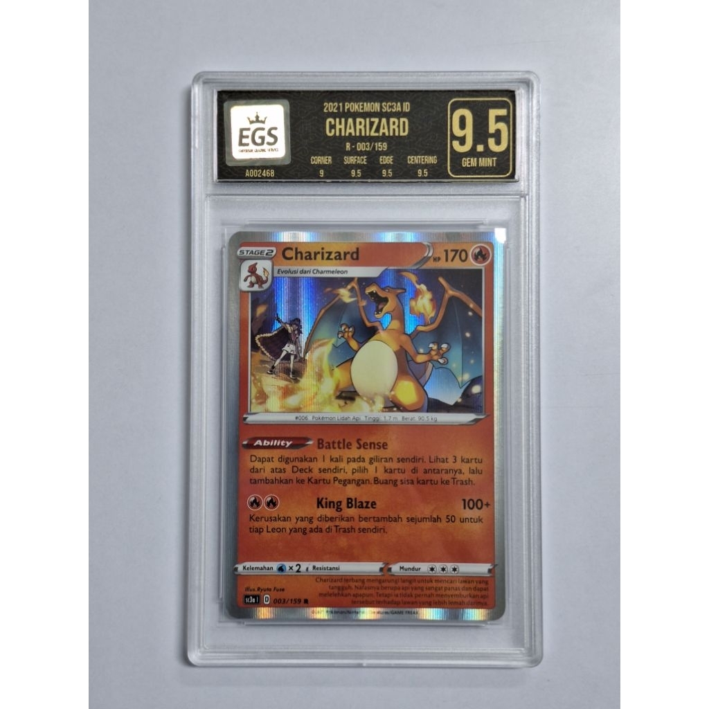 Charizard SC3A Holo (Leon Charizard)