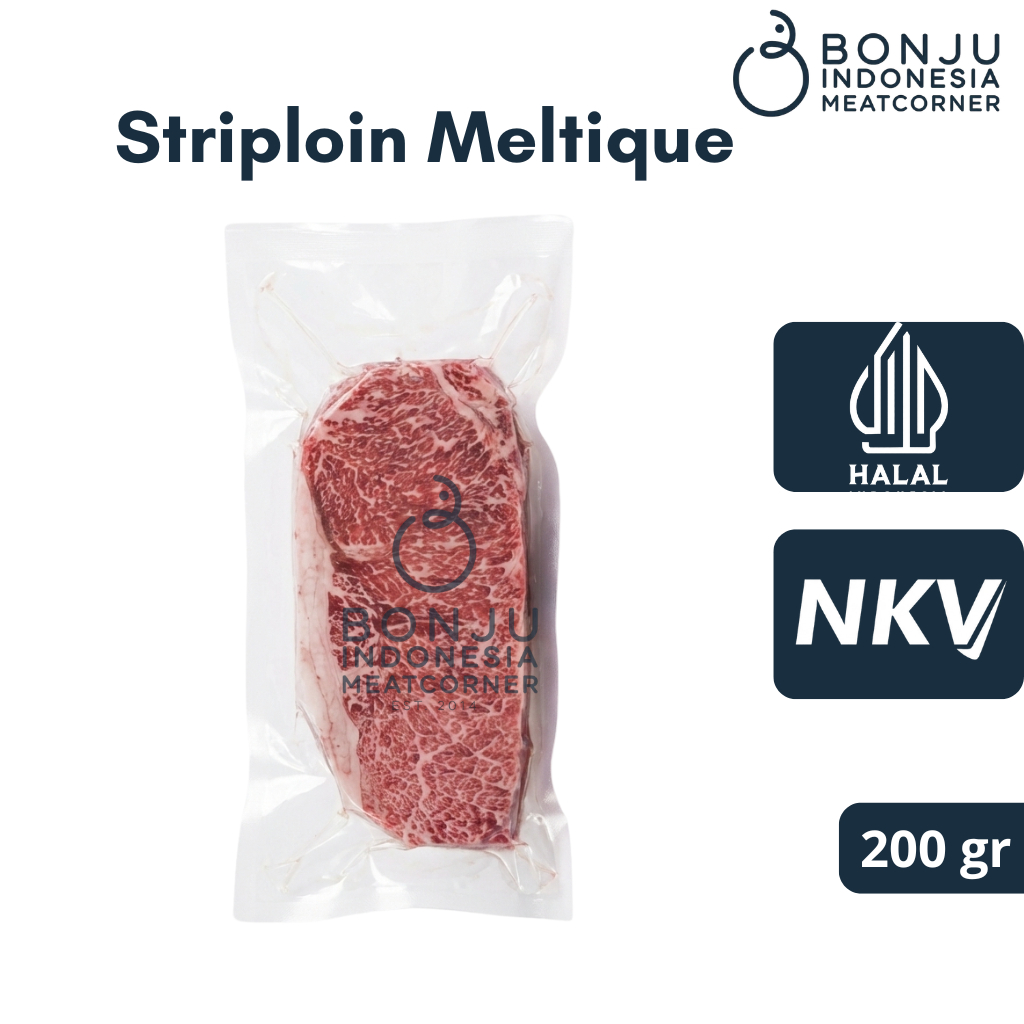 Striploin Meltique Steak / Daging Steak Sapi