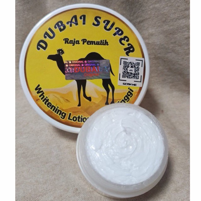 Lotion Pemutih Tubuh HB Dubai Super 300ml - Memutihkan Instan, Menyerap Cepat, Putih Natural