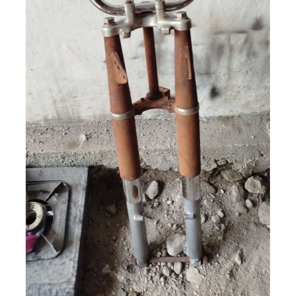 shok depan skok depan honda s90z honda cb 100 original copotan