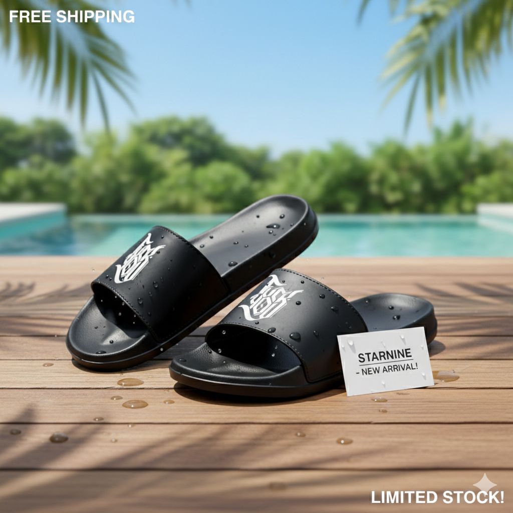 PREMIUN SLIDE RINGAN DAN EMPUK sandal slop pria distro sandal pria