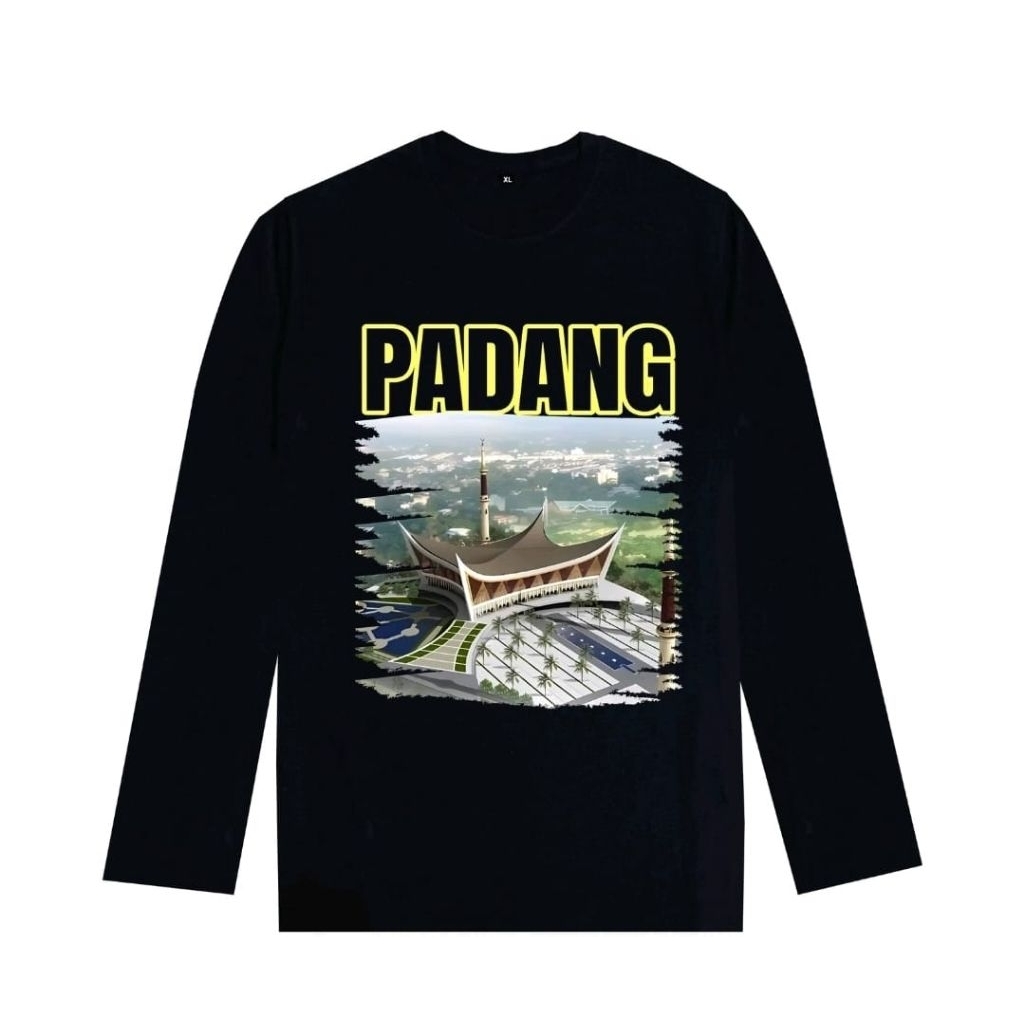 KAOS LENGAN PANJANG TEMA PADANG
