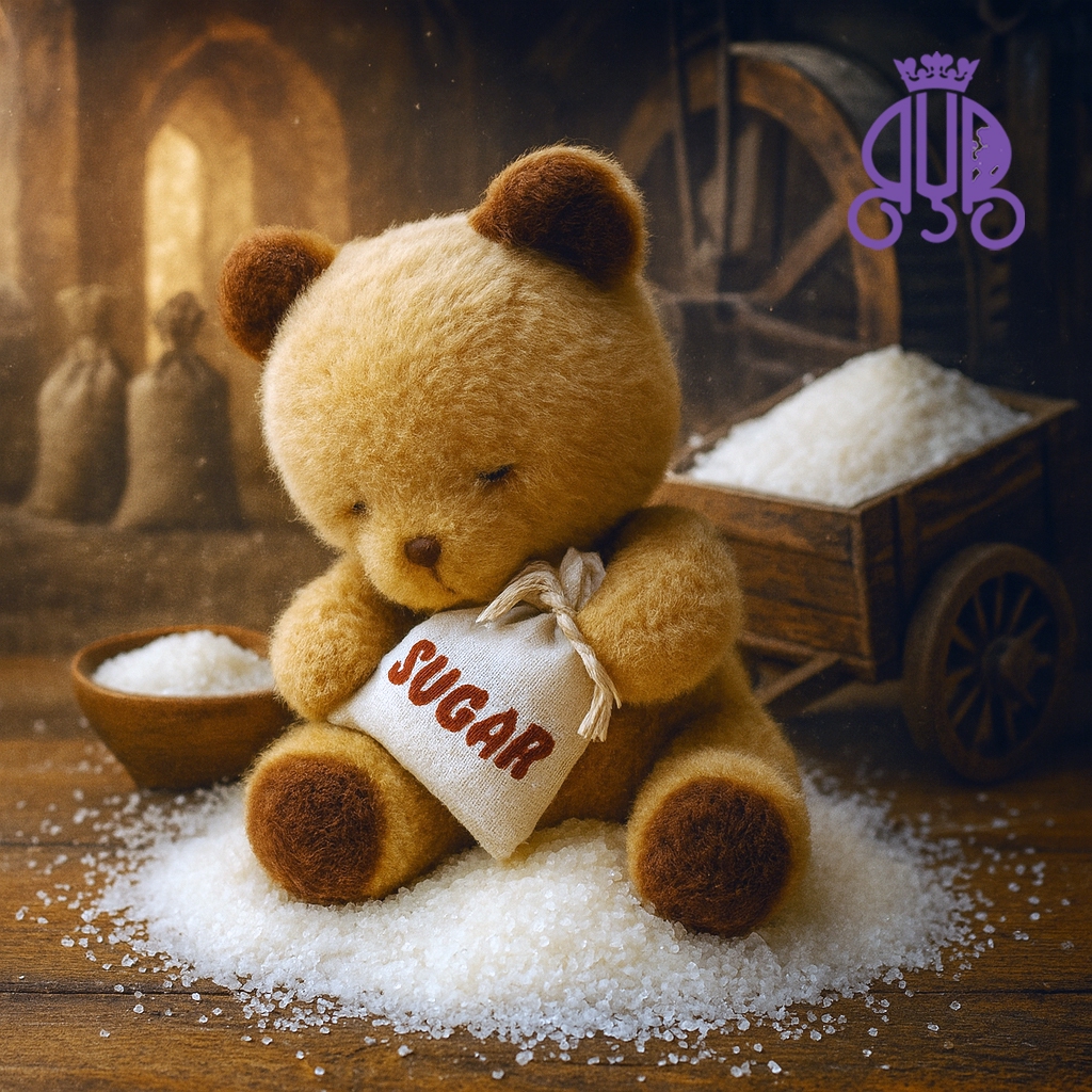 Boneka kecil putar musik karakter Beruang