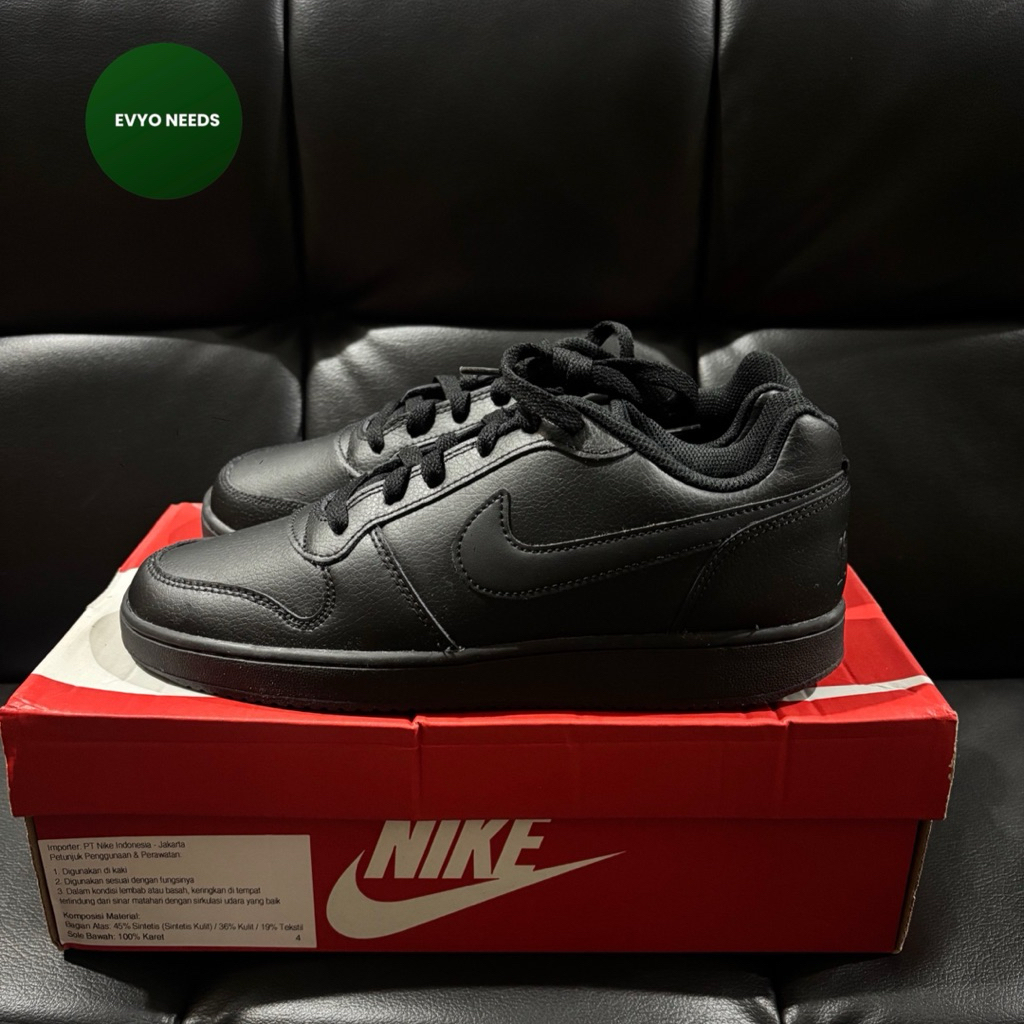 NIKE EBERNON LOW FULLBLACK