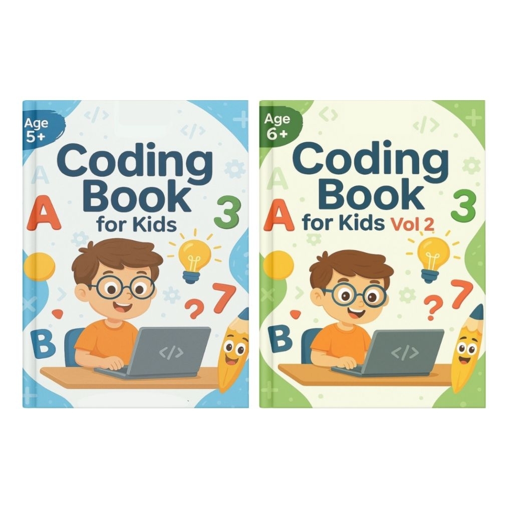 buku coding anak tk 5 tahun + jago coding buku aktivitas coding
