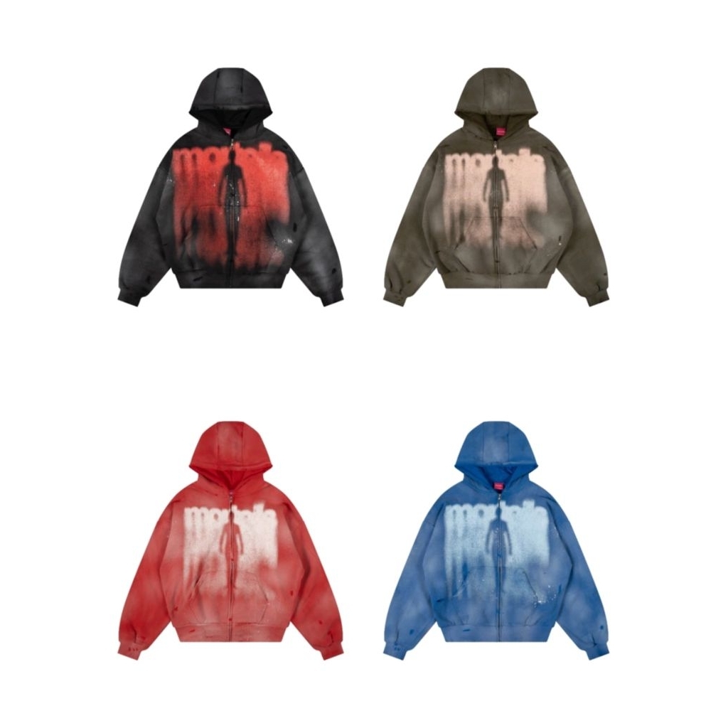 [NEW ITEMS & 100% ORIGINAL] MORTEILS VALENTINE & ZIPP HOODIE DECONTS COLLECTION