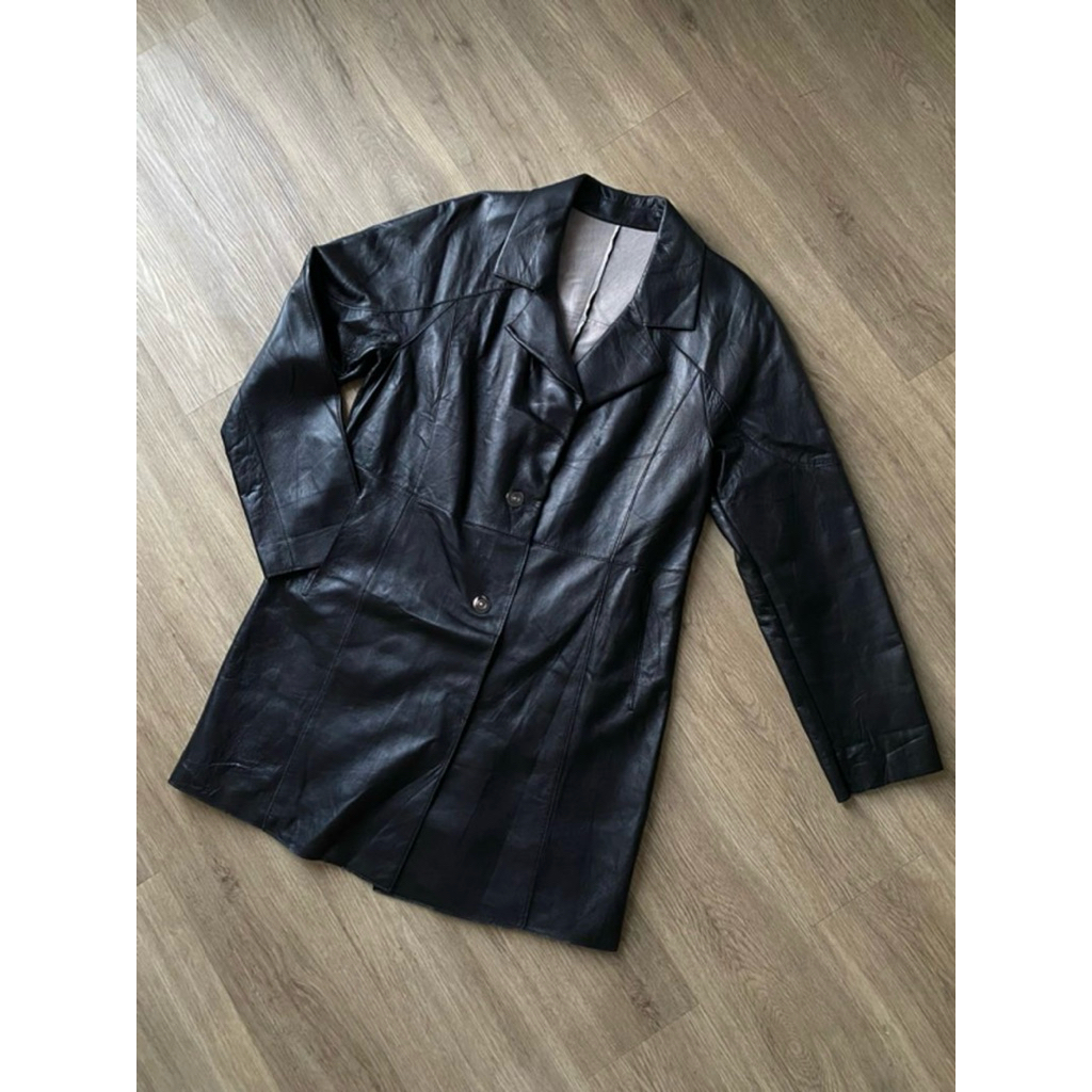 “ROBO ITALY ARTIST EDITION” LONG LEATHER JACKET | OUTER